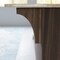 Ekena Millwork 1 3/4"W x 8"D x 12"H Clarksville Bracket, Walnut BKTW02X08X12CVWA - alternate 4